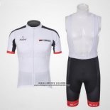 2012 Abbigliamento Ciclismo Nalini Bianco e Nero Manica Corta e Salopette