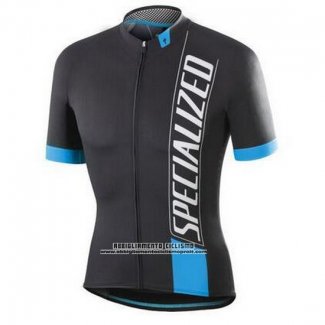 2016 Abbigliamento Ciclismo Specialized Scuro Nero Manica Corta e Salopette