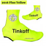 2016 Saxo Bank Tinkoff Copriscarpe Ciclismo Giallo