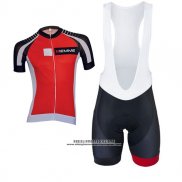 2017 Abbigliamento Ciclismo Biemme Moody Rosso Manica Corta e Salopette