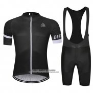 2019 Abbigliamento Ciclismo Chomir Nero Manica Corta e Salopette