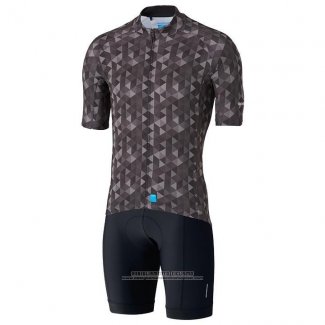 2020 Abbigliamento Ciclismo Shimano Marrone Manica Corta e Salopette