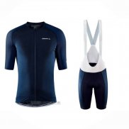 2023 Abbigliamento Ciclismo Craft Scuro Blu Manica Corta e Salopette