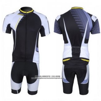 2013 Abbigliamento Ciclismo Northwave Giallo e Bianco Manica Corta e Salopette