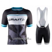 2016 Abbigliamento Ciclismo Craft Blu e Nero Manica Corta e Salopette