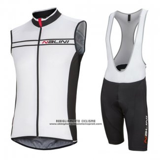 2016 Gilet Antivento Nalini Bianco e Nero