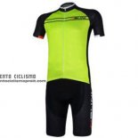 2017 Abbigliamento Ciclismo Nalini Verde Manica Corta e Salopette