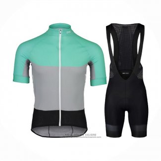 2021 Abbigliamento Ciclismo POC Verde Manica Corta e Salopette