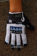 Saxo Bank Tinkoff Guanti Dita Lunghe Ciclismo Bianco