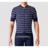 2019 Abbigliamento Ciclismo La Passione Stripe Blu Manica Corta e Salopette