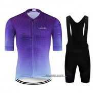 2020 Abbigliamento Ciclismo Le Col Fuxia Manica Corta e Salopette