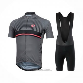 2021 Abbigliamento Ciclismo Pearl Izumi Scuro Grigio Manica Corta e Salopette