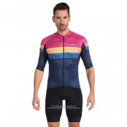 2022 Abbigliamento Ciclismo Nalini Viola Manica Corta e Salopette