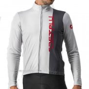 2023 Abbigliamento Ciclismo Castelli Bianco Manica Lunga e Salopette