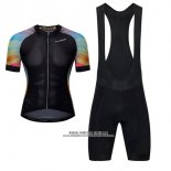 2017 Abbigliamento Ciclismo Ykywbike Aa05 Adh05 Nero Manica Corta e Salopette