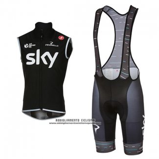 2017 Gilet Antivento Sky Nero