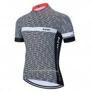 2020 Abbigliamento Ciclismo Northwave Bianco Grigio Manica Corta e Salopette