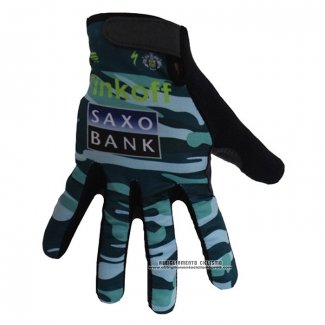 2020 Saxo Bank Guanti Dita Lunghe Camuffamento