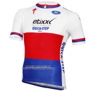 2015 Abbigliamento Ciclismo UCI Mondo Campione Lider Quick Step Manica Corta e Salopette