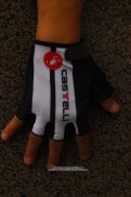 2015 Castelli Guanti Corti Ciclismo Bianco