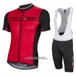 2016 Abbigliamento Ciclismo Nalini Spento Rosso Manica Corta e Salopette