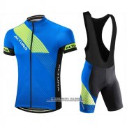 2017 Abbigliamento Ciclismo Altura Sportive Blu Manica Corta e Salopette