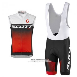 2017 Gilet Antivento Scott Rosso