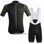 2019 Abbigliamento Ciclismo Lecol Spento Verde Manica Corta e Salopette