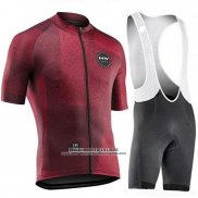 2019 Abbigliamento Ciclismo Northwave Spento Rosso Manica Corta e Salopette