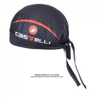 2012 Castelli Bandana Ciclismo Nero