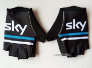 2016 Sky Guanti Corti Ciclismo Nero