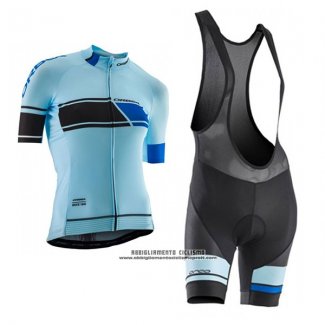 2017 Abbigliamento Ciclismo Donne Orbea Blu Manica Corta e Salopette