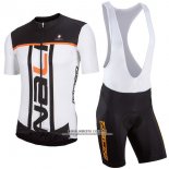 2017 Abbigliamento Ciclismo Nalini Speed Nero e Bianco Manica Corta e Salopette