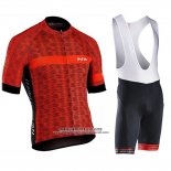 2019 Abbigliamento Ciclismo Northwave Rosso Manica Corta e Salopette