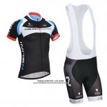 2014 Abbigliamento Ciclismo Nalini Nero Manica Corta e Salopette