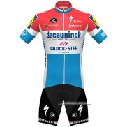 2020 Abbigliamento Ciclismo Deceuninck Quick Step Campione Paesi Bassi Manica Corta e Salopette