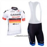 2013 Abbigliamento Ciclismo Garmin Sharp Campione Germania Manica Corta e Salopette