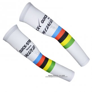 2015 Etixx Quick Step Manicotti Ciclismo Bianco