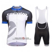 2016 Abbigliamento Ciclismo Castelli Cervelo e Bianco e Blu Manica Corta e Salopette