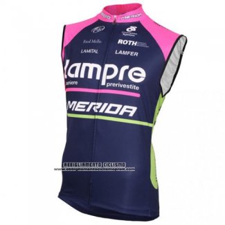 2016 Gilet Antivento Lampre Blu e Fuxia