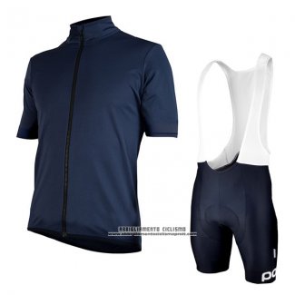 2017 Abbigliamento Ciclismo Poc Fondo Elements Blu Manica Corta e Salopette