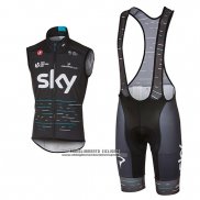 2017 Gilet Antivento Sky Blu e Nero