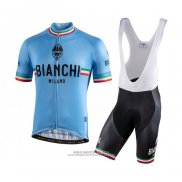 2021 Abbigliamento Ciclismo Bianchi Bianco Manica Corta e Salopette