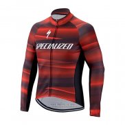 2021 Abbigliamento Ciclismo Specialized Rosso Manica Lunga e Salopette