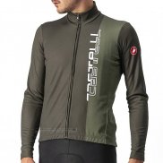 2023 Abbigliamento Ciclismo Castelli Verde Manica Lunga e Salopette