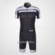 2011 Abbigliamento Ciclismo Giordana Bianco e Nero Manica Corta e Salopette