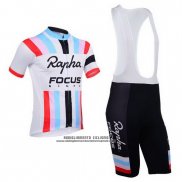 2013 Abbigliamento Ciclismo Rapha Bianco Manica Corta e Salopette