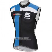 2016 Gilet Antivento Sportful Nero e Blu