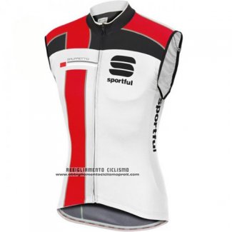 2016 Gilet Antivento Sportful Rosso e Bianco