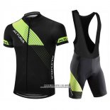 2017 Abbigliamento Ciclismo Altura Sportive Nero Manica Corta e Salopette